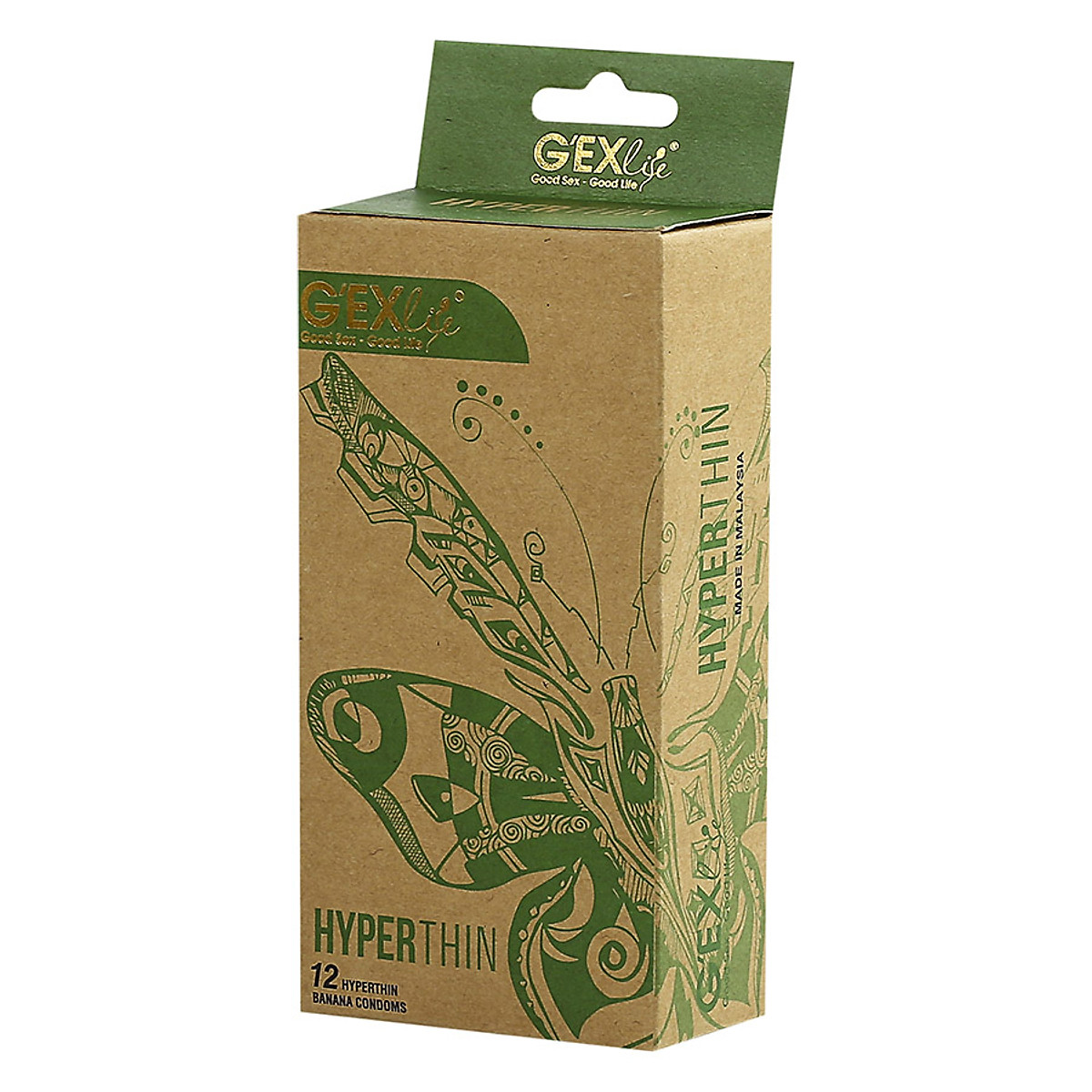 Bao cao su G’EXlife Hyperthin hương chuối (12 cái/hộp)