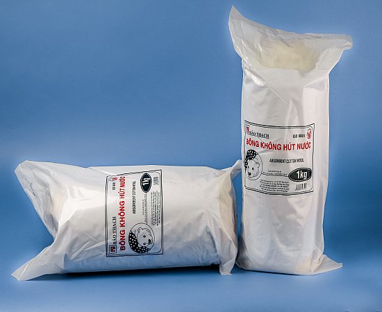 Bông y tế BẢO THẠCH dùng trong chăm sóc cá nhân và y tế (Gói 100g)