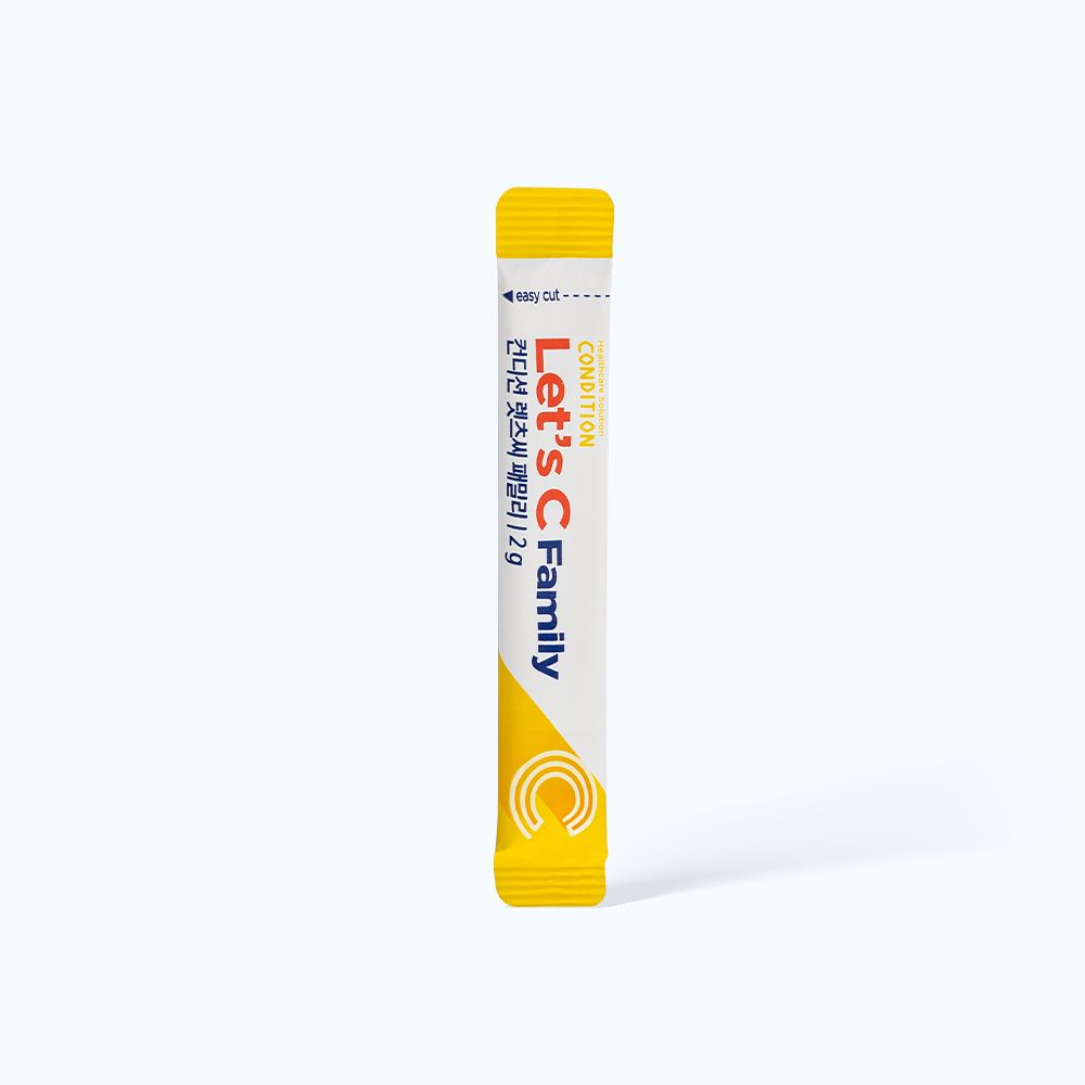 Bột uống Kolmar Condition Let’s C Family Bổ sung vitamin C (Hộp 30 gói)