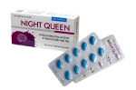 Viên uống DHG Pharma Night Queen hỗ trợ dưỡng tâm an thần, giúp dễ ngủ, cho giấc ngủ sâu (Hộp 30 viên)
