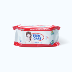 Khăn ướt tiện dụng hương dịu nhẹ màu đỏ Teen Care (20 tờ/gói)